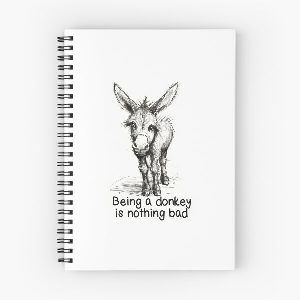 Item preview, Being a donkey is nothing bad designed and sold by Made-by-Gus.