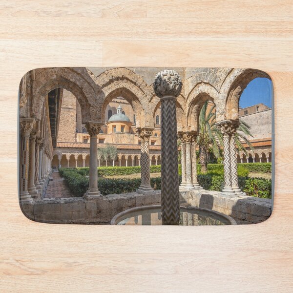 Item preview, Italy. Sicily. Monreale. Cathedral. Cloister. Column. designed and sold by vadim19.