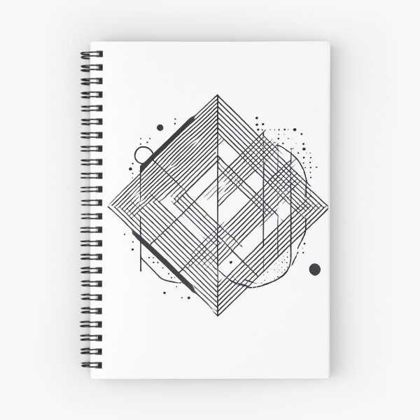 Item preview, Geometric Abstract Design T-Shirt designed and sold by LessLines.