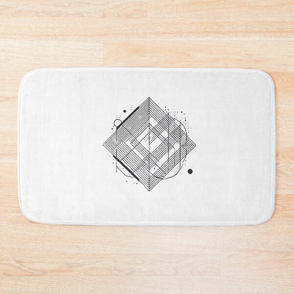 Item preview, Geometric Abstract Design T-Shirt designed and sold by LessLines.