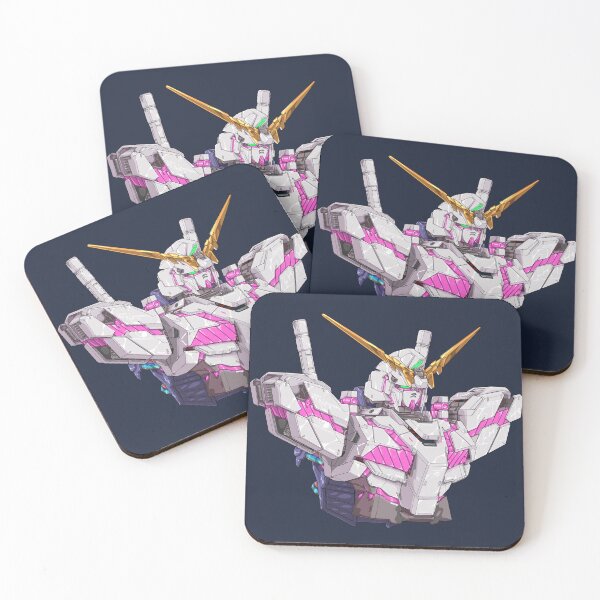 Artikelvorschau, Rosa Einhorn Gundam Art - Anime Mecha Design entworfen und verkauft von deveerei.