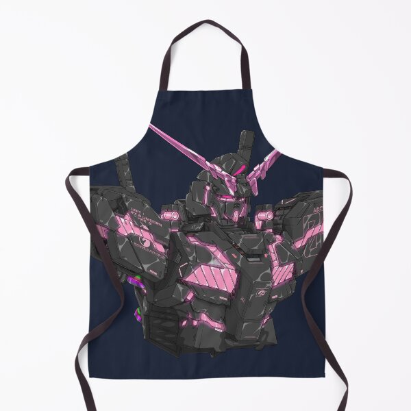 Item preview, Black pink Unicorn Gundam Art - Anime Mecha Design designed and sold by deveerei.