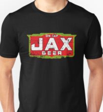 Jax Beer Shirt Defunct Beer Brand (Weathered Version) Unisex T-Shirt