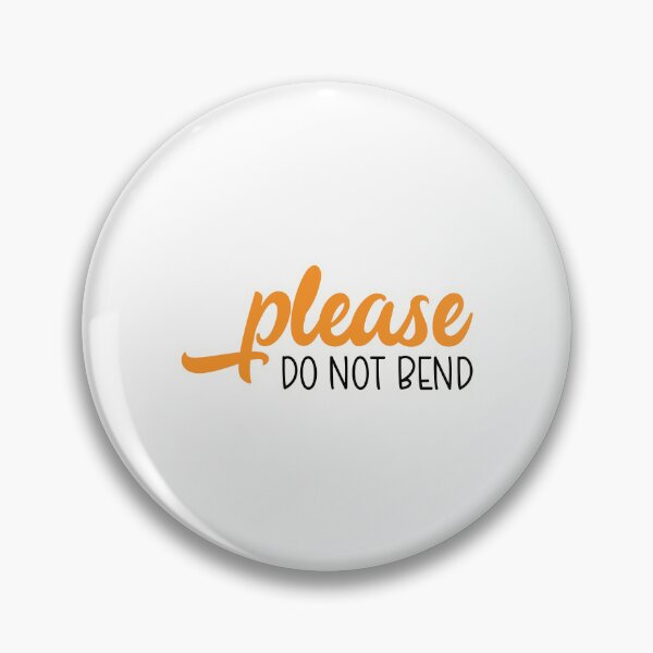 Item preview, Please do not bend designed and sold by Made-by-Gus.