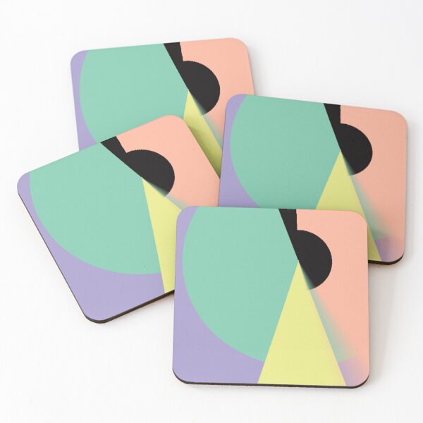 Item preview, Abstract geo pastel bright designed and sold by FlossOrFi.