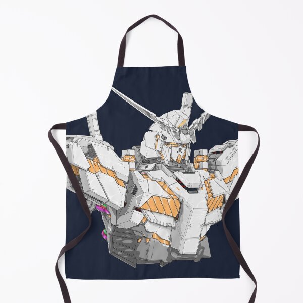 Item preview, White gold Unicorn Gundam Art - Anime Mecha Design designed and sold by deveerei.