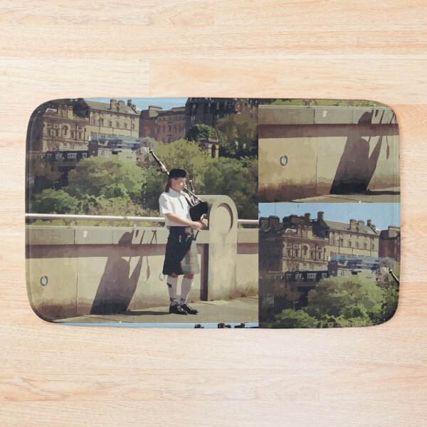 Item preview, Scottish bagpiper, Edinburgh, Scotland designed and sold by Mamaidh Made.
