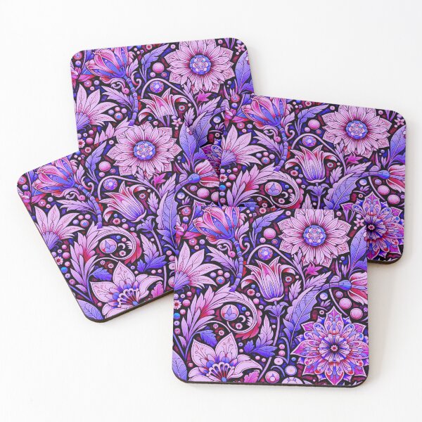 Item preview, Colorful Floral Pattern - Vibrant and Intricate Art designed and sold by SportyAndArtful.