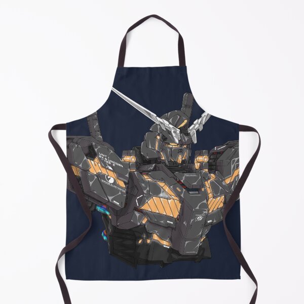 Item preview, Black gold Unicorn Gundam Art - Anime Mecha Design designed and sold by deveerei.
