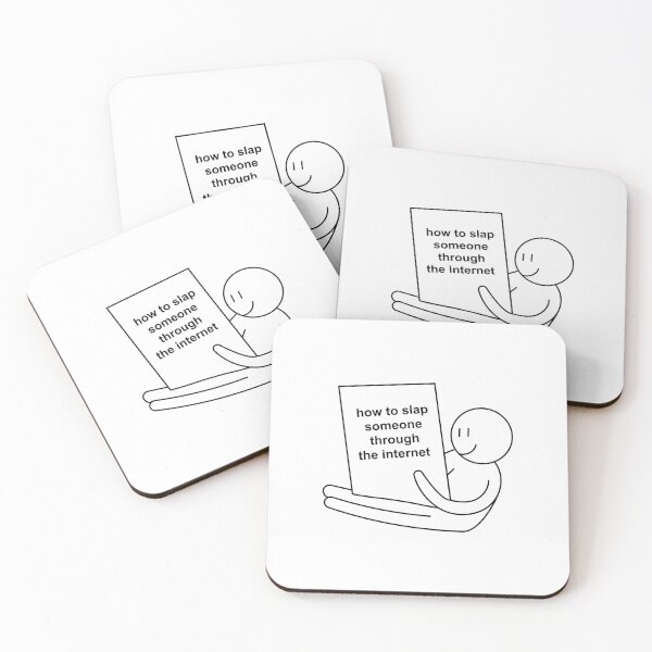 Item preview, how to slap someone through the internet designed and sold by KingaDesigns.