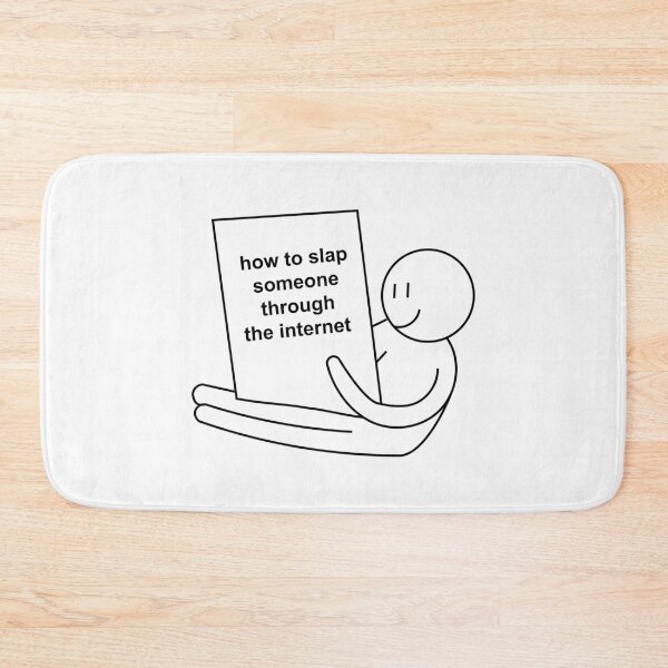Item preview, how to slap someone through the internet designed and sold by KingaDesigns.
