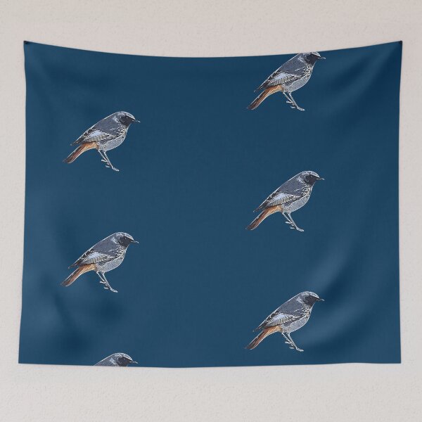 Item preview, Black Redstart White Alternate Design  designed and sold by designsasstultd.