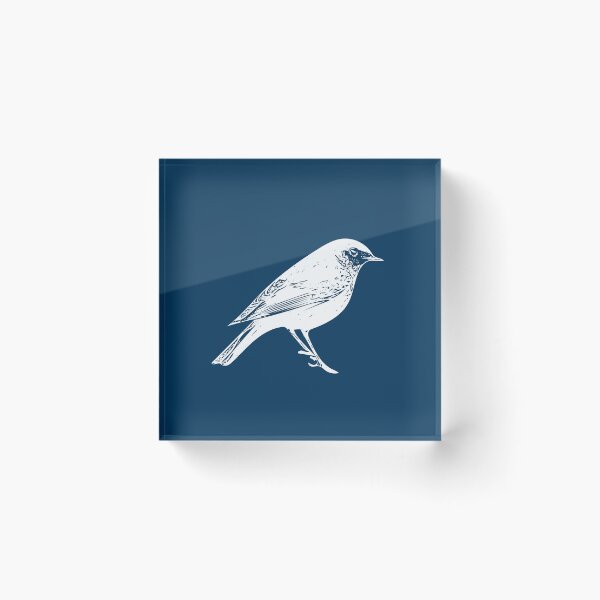 Item preview, Black Redstart White Design  designed and sold by designsasstultd.