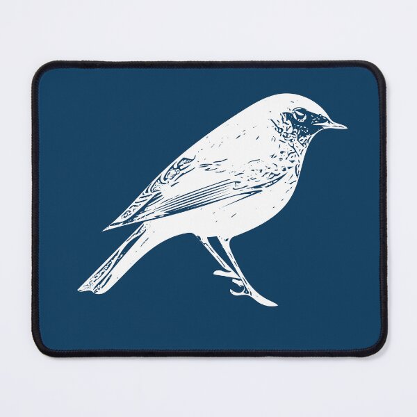 Item preview, Black Redstart White Design designed and sold by designsasstultd.