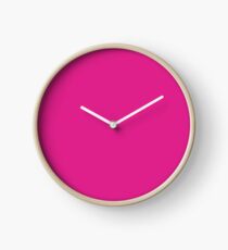 Barbie Pink (Pantone) Clock