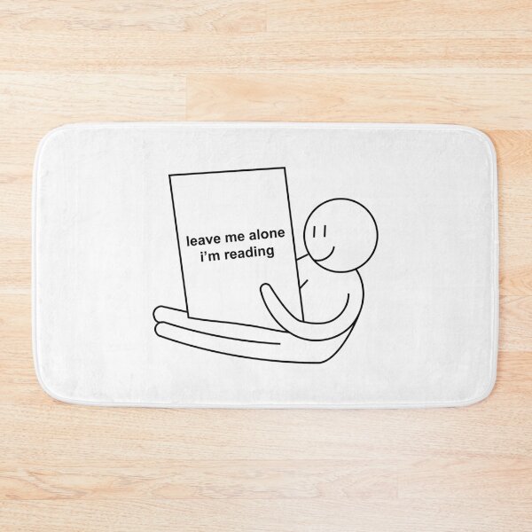 Item preview, leave me alone i’m reading designed and sold by KingaDesigns.