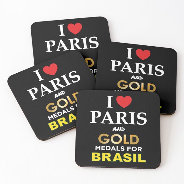 Item preview, I Love Paris and Gold Medals for Brasil designed and sold by SoulArtDesign.