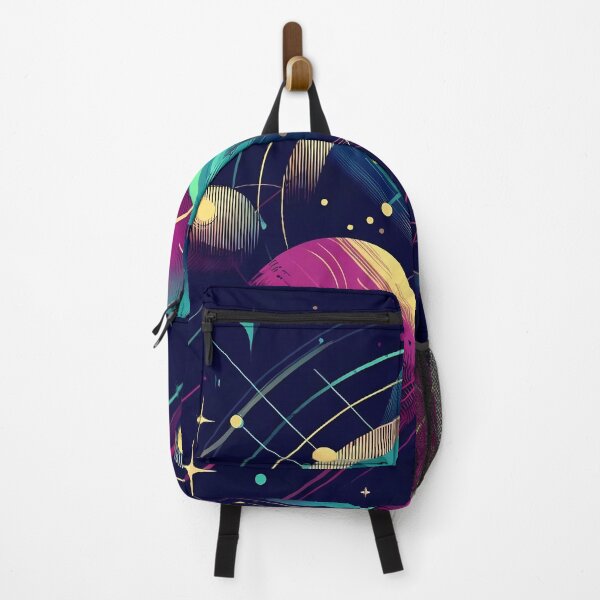 Item preview, Neon Cosmic Abstract Planets Art designed and sold by AHMEDMAMADO.