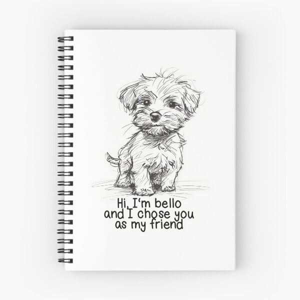 Item preview, Hi, I'm bello and I chose you as my friend designed and sold by Made-by-Gus.