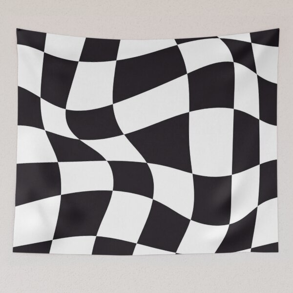 Item preview, Black and White Checker board designed and sold by ZedColors.