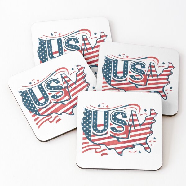 Item preview, Drapeau Etats Unis T-shirt classique designed and sold by TeesCharming.