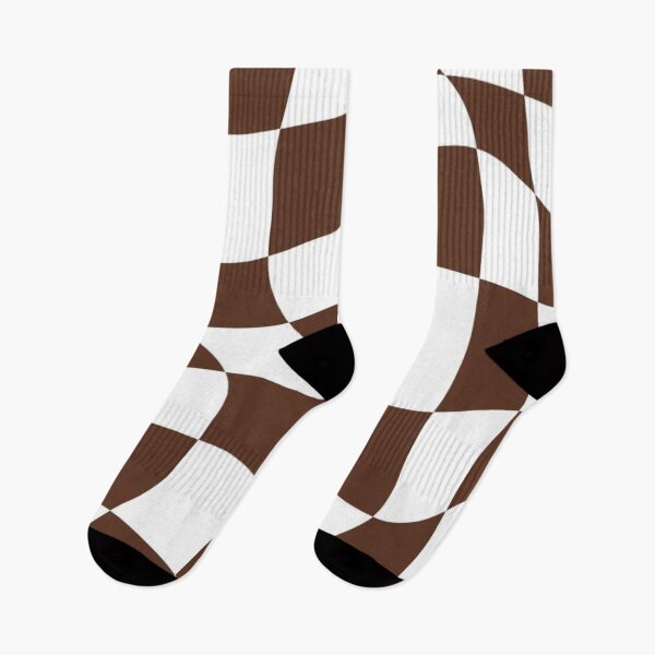 Item preview, Brown and Grey Checkerboard designed and sold by ZedColors.