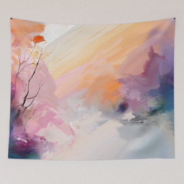 Item preview, Ethereal Dawn: A Symphony of Colors in Nature's Embrace designed and sold by puravidavisions.