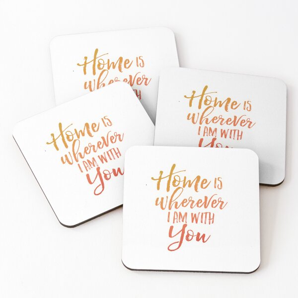 Item preview, Home is wherever I am with you designed and sold by Made-by-Gus.