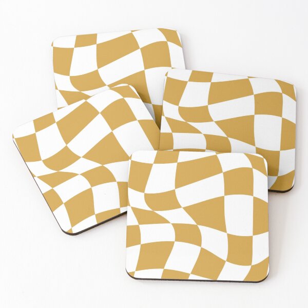 Item preview, Yellow and White Checkerboard designed and sold by ZedColors.