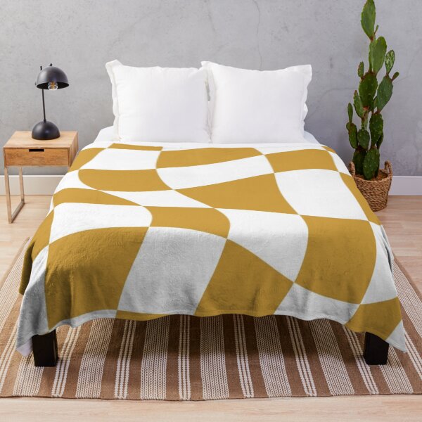 Item preview, Yellow and White Checkerboard designed and sold by ZedColors.