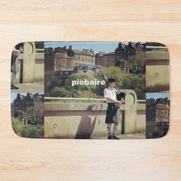 Item preview, pìobaire - Scottish Gaelic for piper, Scottish bagpiper, Edinburgh, Scotland designed and sold by Mamaidh Made.