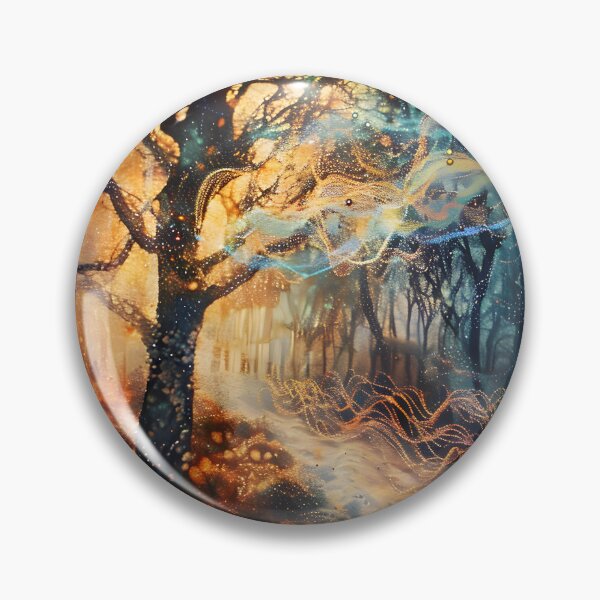 Item preview, Whimsical Threads: Surreal 3D Forests designed and sold by AI-Only Creations.