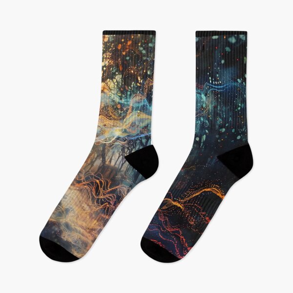 Item preview, Whimsical Threads: Surreal 3D Forests designed and sold by AI-Only Creations.