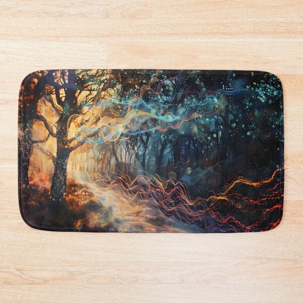 Item preview, Whimsical Threads: Surreal 3D Forests designed and sold by AI-Only Creations.