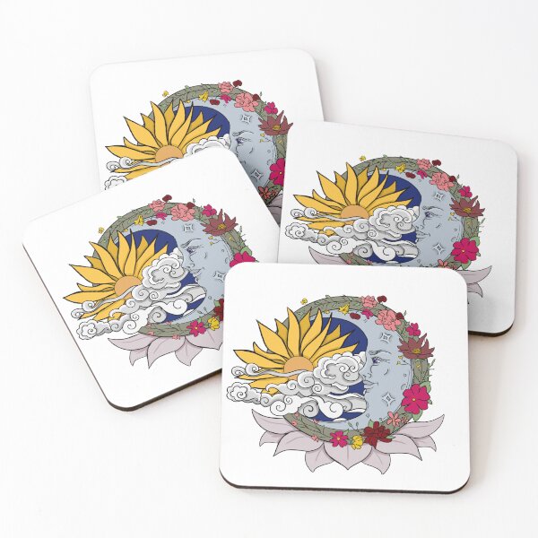 Item preview, Blossoming Moon and Sun designed and sold by theycallmeech0.