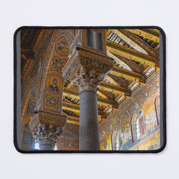 Item preview, Italy. Sicily. Monreale. Cathedral. Interior. Columns.  designed and sold by vadim19.