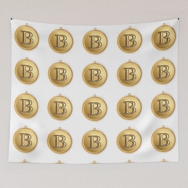Item preview, Letter B Pendant designed and sold by SRKHDesigns.