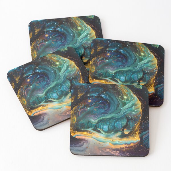 Item preview, Enchanted Weaves: Surreal 3D Forest Dreams designed and sold by AI-Only Creations.