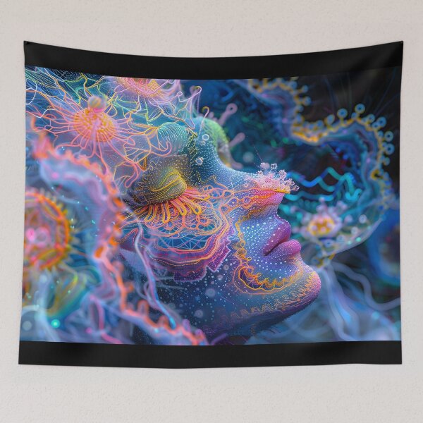 Item preview, Abyssal Threads: Surreal 3D Underwater Realms designed and sold by AI-Only Creations.