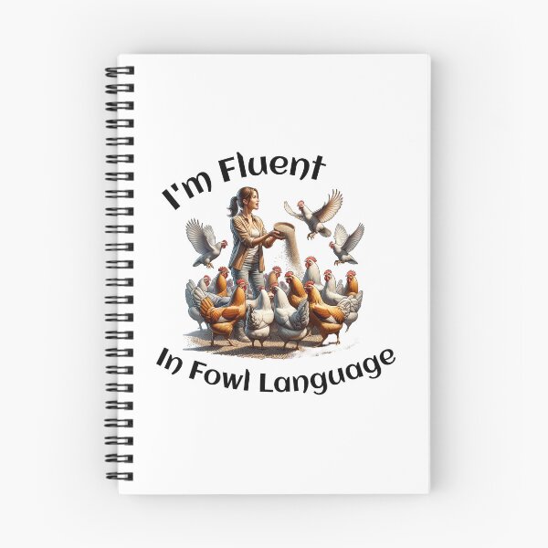 Item preview, Chickens - I'm Fluent In Fowl Language designed and sold by absurditeestore.