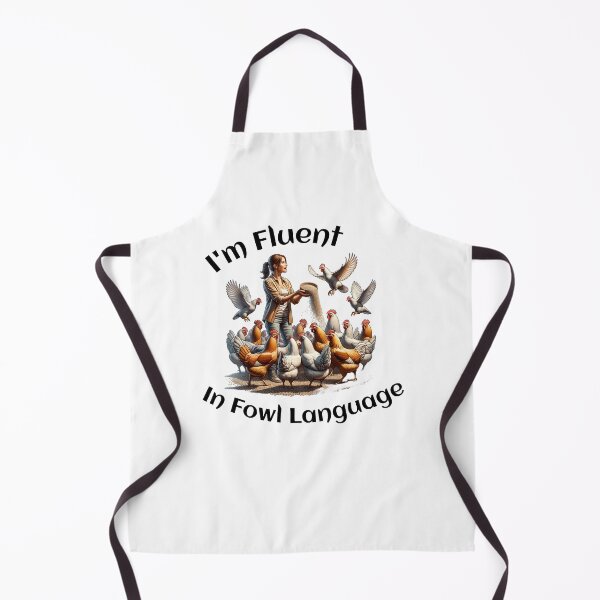 Item preview, Chickens - I'm Fluent In Fowl Language designed and sold by absurditeestore.