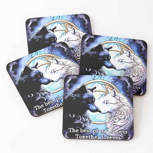 Item preview, A wolf and a she-wolf. designed and sold by MihajloN.