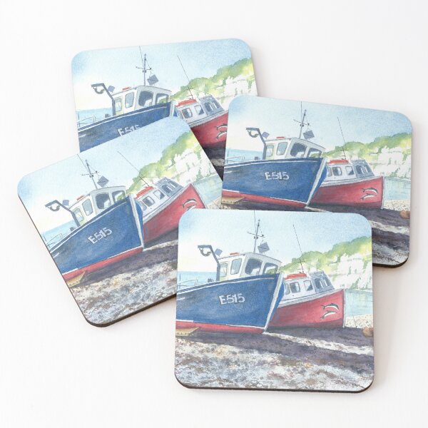 Item preview, Boats at Beer designed and sold by ingridslatter.