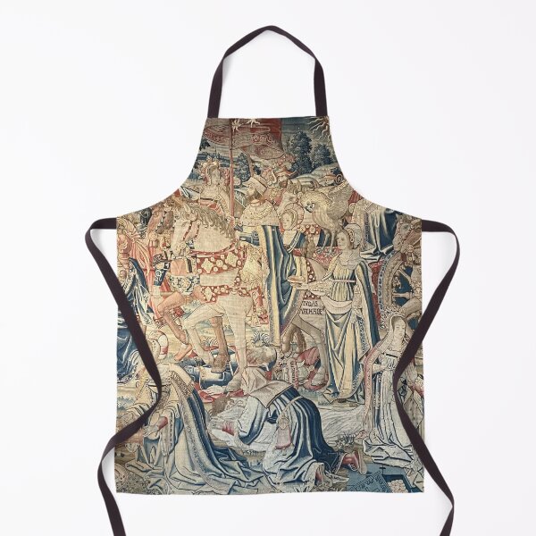 Item preview, Antique Flemish Tapestry Detail designed and sold by ricoflinn.