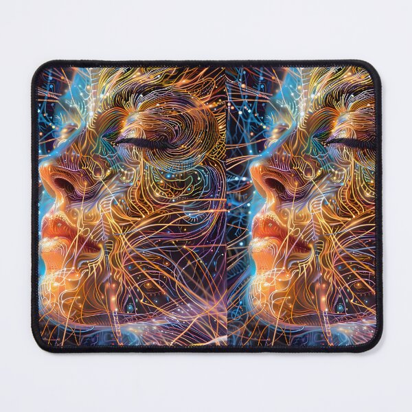 Item preview, Digital Echoes: Surreal 3D AI Face in Abstract designed and sold by AI-Only Creations.