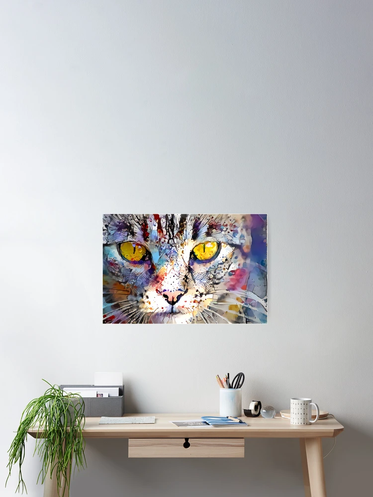 Thumbnail 2 of 3, Poster, Kitty cat designed and sold by AndroidZ.