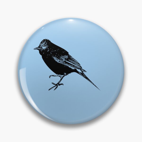 Item preview, Greater Whitethroat Black Design  designed and sold by designsasstultd.