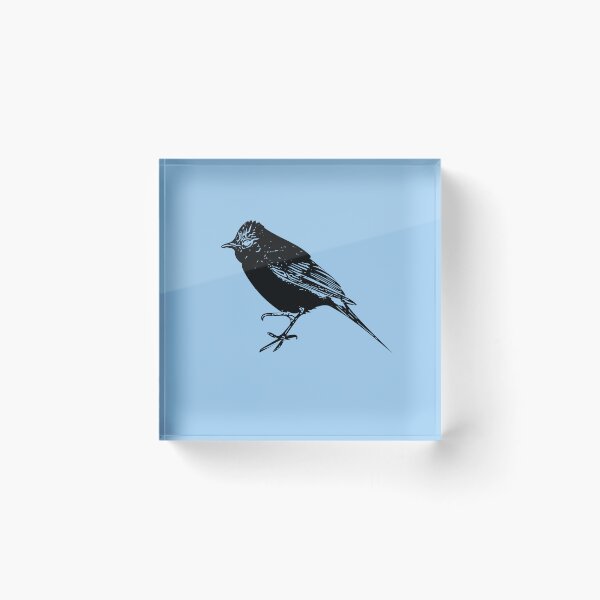 Item preview, Greater Whitethroat Black Design  designed and sold by designsasstultd.