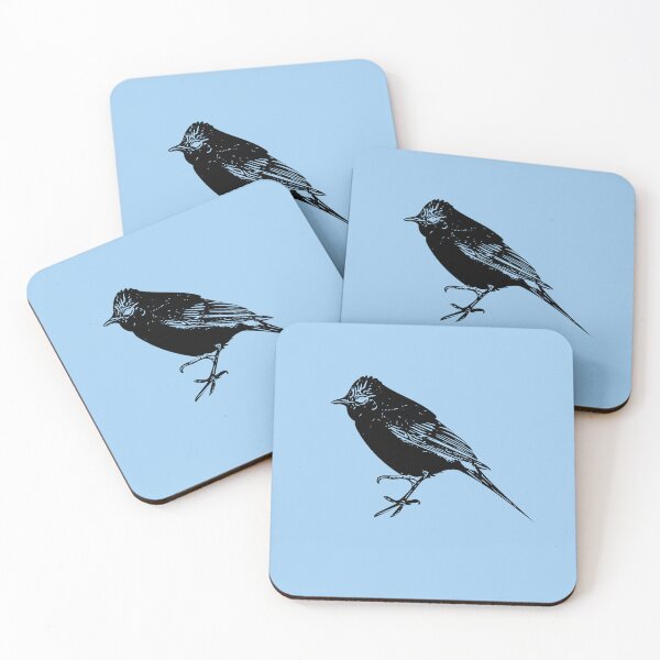 Item preview, Greater Whitethroat Black Design  designed and sold by designsasstultd.