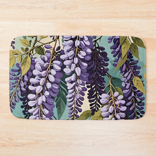 Item preview, Wisteria Retro Style Abstract Cottagecore Art 2 designed and sold by taiche.